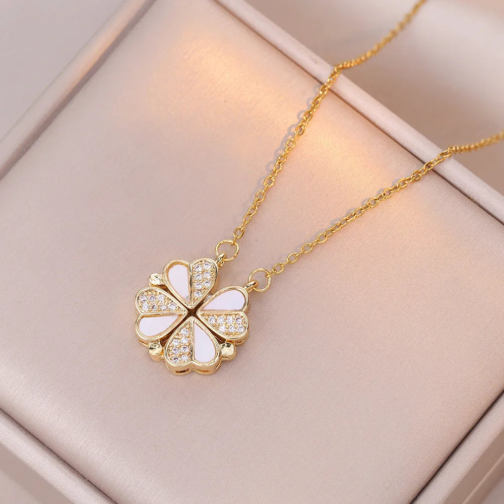 Magnetic Necklace | LuckyCharm 2 in 1 – One Touch, One Transformation, A Thousand Emotions!