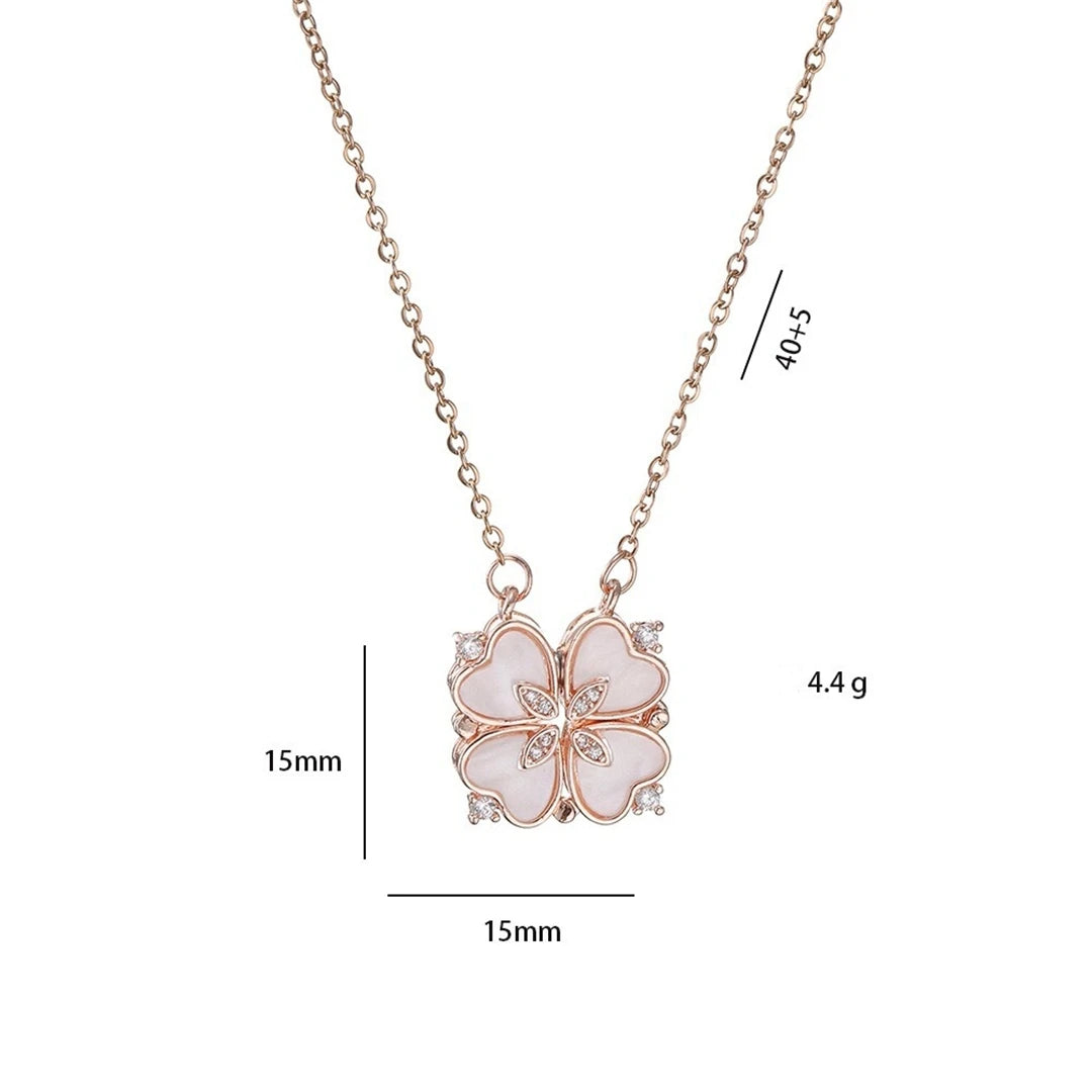 Magnetic Necklace | LuckyCharm 2 in 1 – One Touch, One Transformation, A Thousand Emotions!