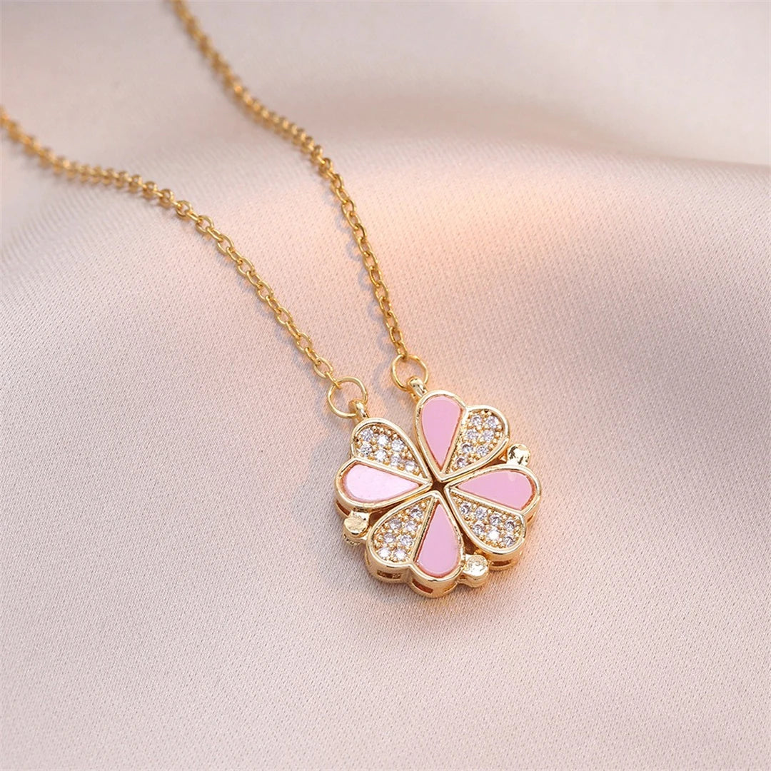 Magnetic Necklace | LuckyCharm 2 in 1 – One Touch, One Transformation, A Thousand Emotions!