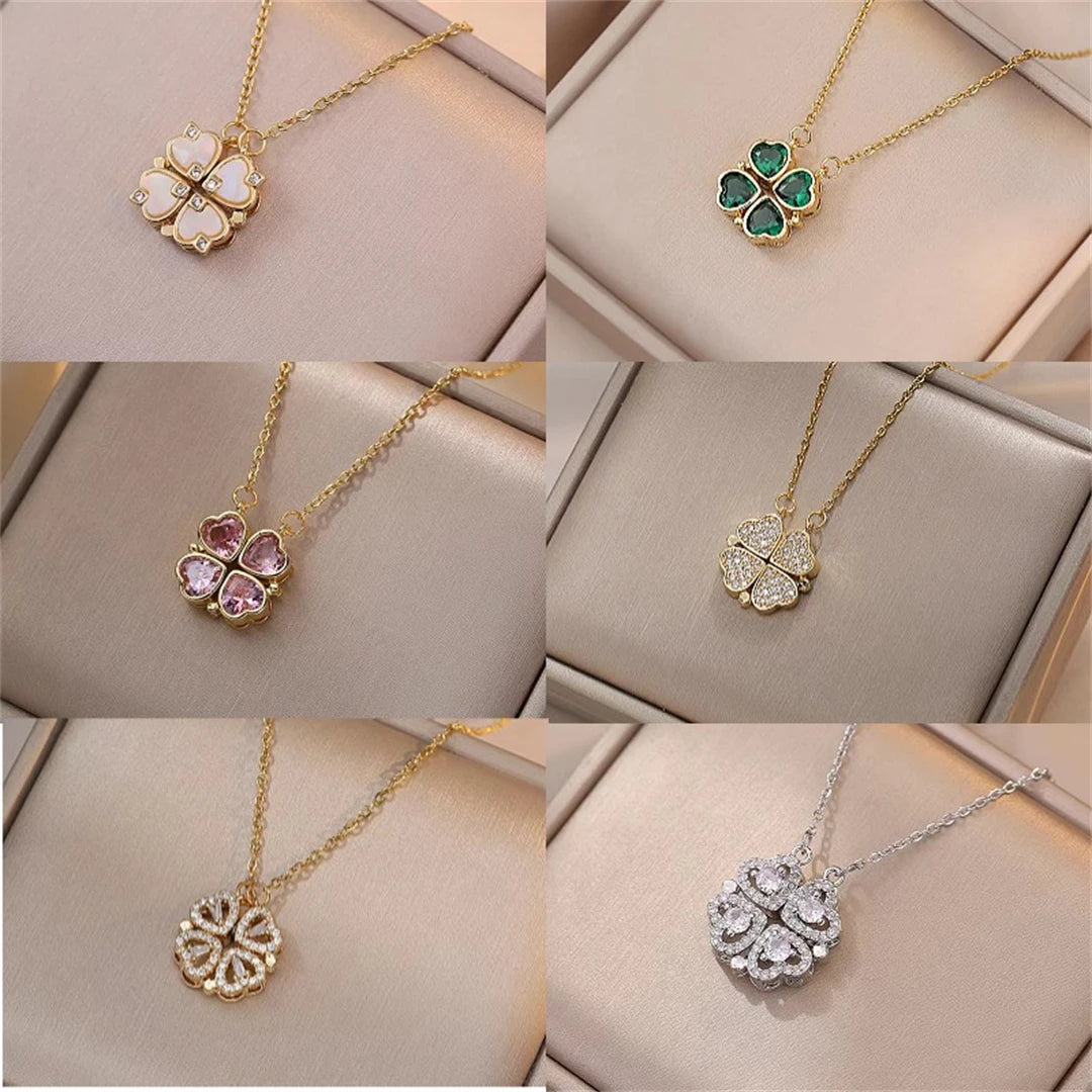 Magnetic Necklace | LuckyCharm 2 in 1 – One Touch, One Transformation, A Thousand Emotions!