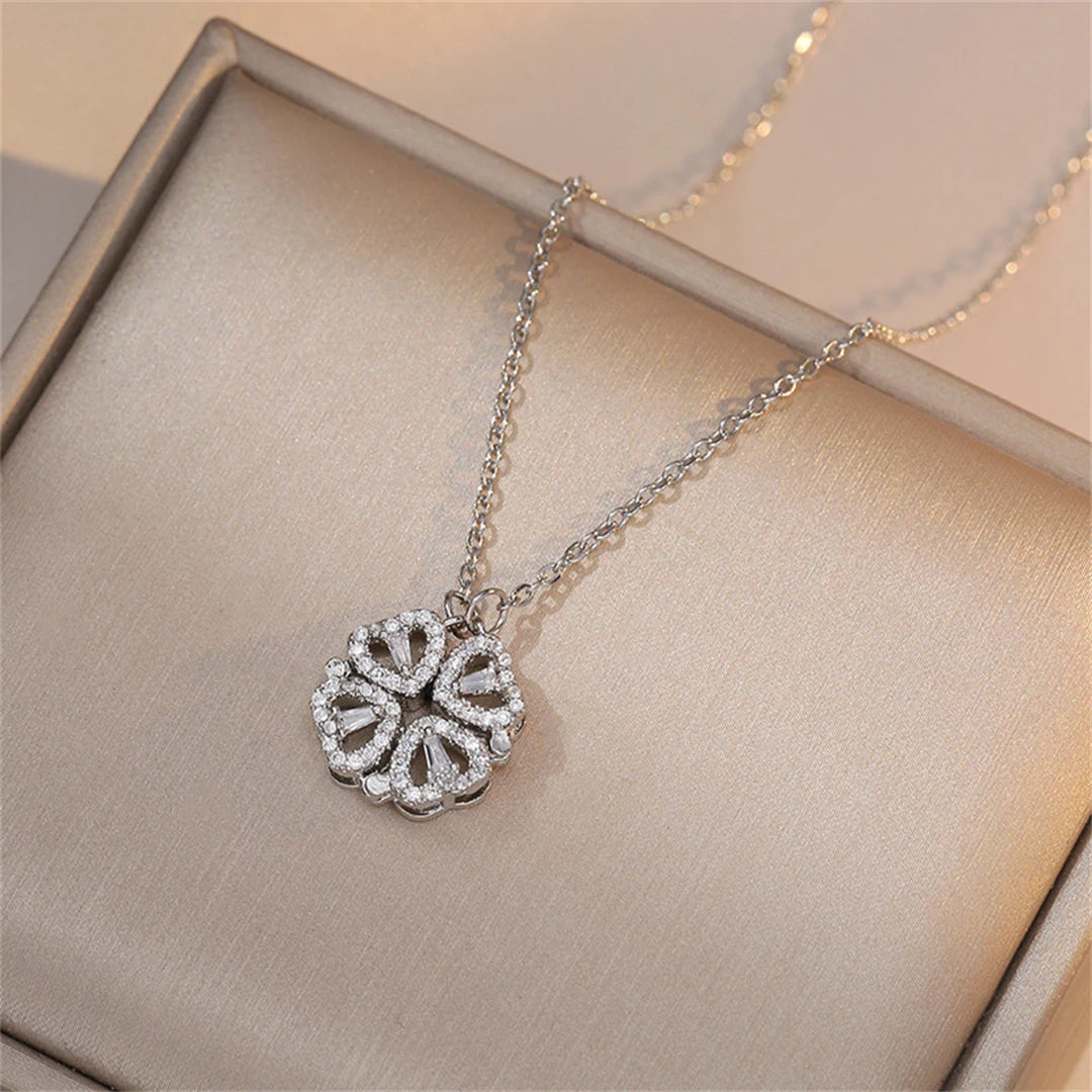 Magnetic Necklace | LuckyCharm 2 in 1 – One Touch, One Transformation, A Thousand Emotions!