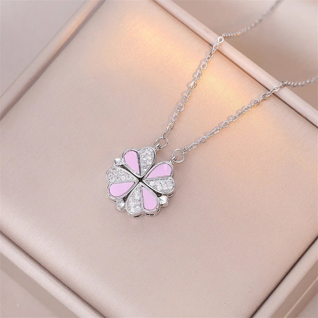 Magnetic Necklace | LuckyCharm 2 in 1 – One Touch, One Transformation, A Thousand Emotions!