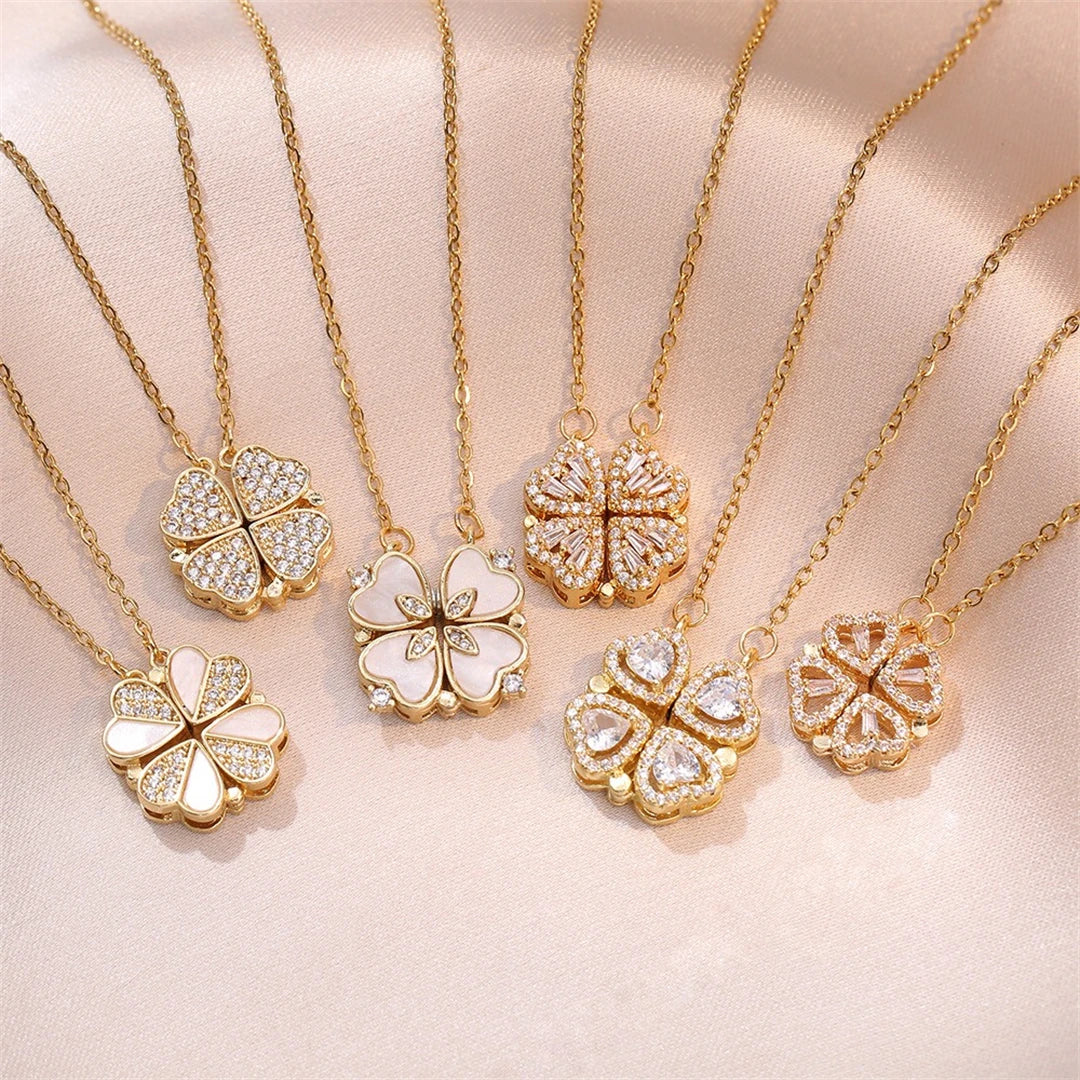 Magnetic Necklace | LuckyCharm 2 in 1 – One Touch, One Transformation, A Thousand Emotions!