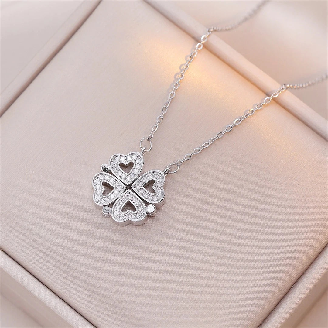 Magnetic Necklace | LuckyCharm 2 in 1 – One Touch, One Transformation, A Thousand Emotions!