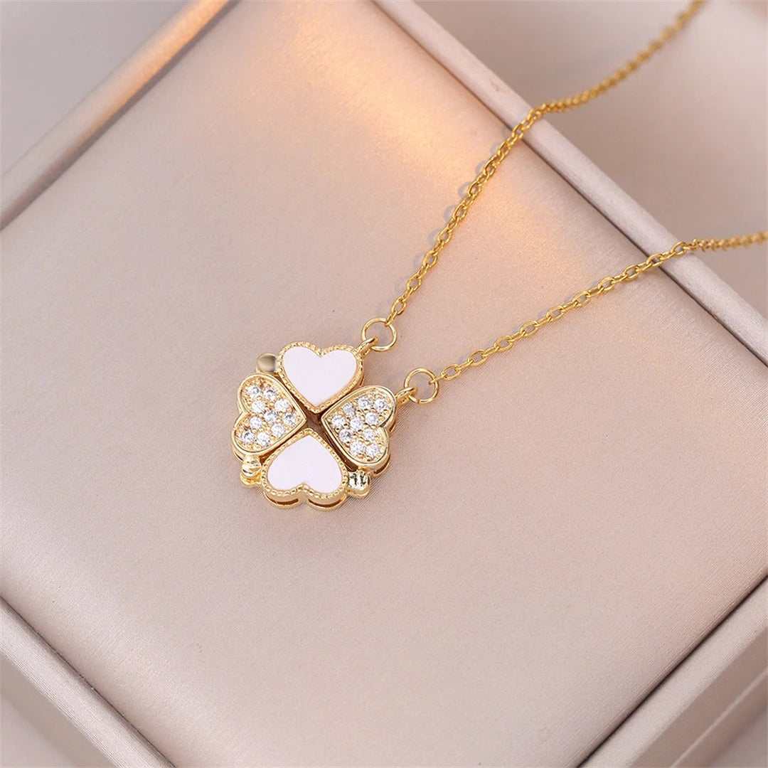Magnetic Necklace | LuckyCharm 2 in 1 – One Touch, One Transformation, A Thousand Emotions!