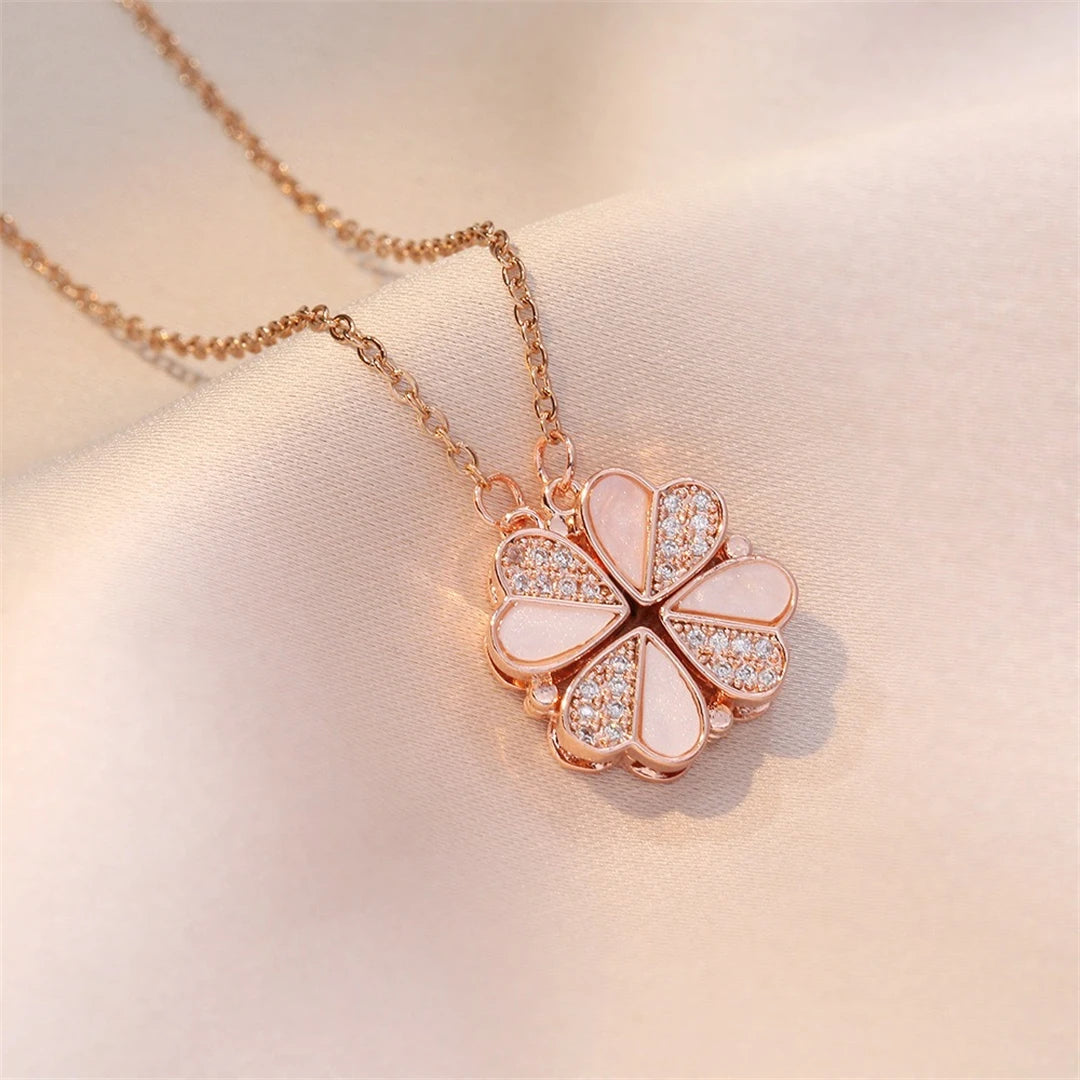 Magnetic Necklace | LuckyCharm 2 in 1 – One Touch, One Transformation, A Thousand Emotions!