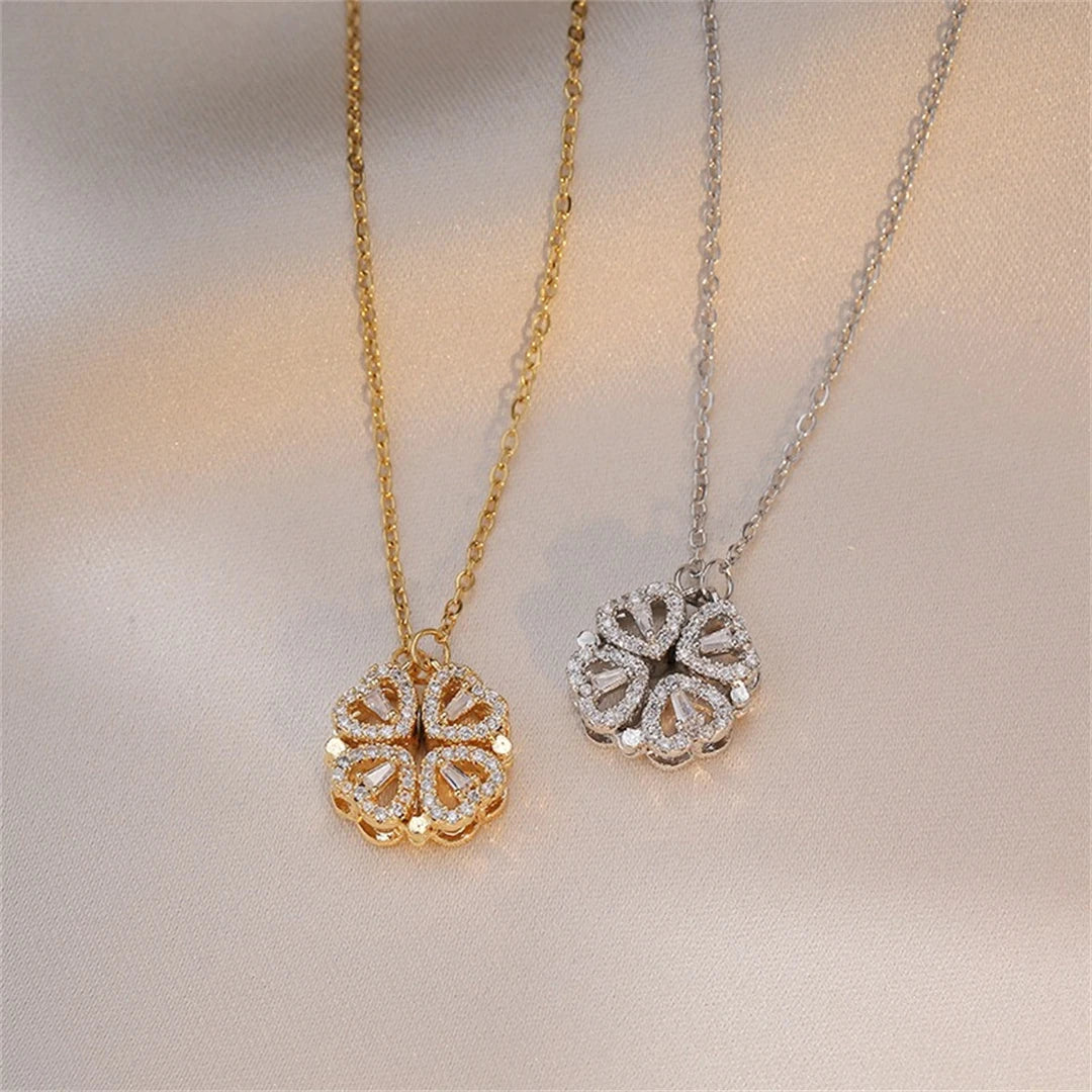 Magnetic Necklace | LuckyCharm 2 in 1 – One Touch, One Transformation, A Thousand Emotions!