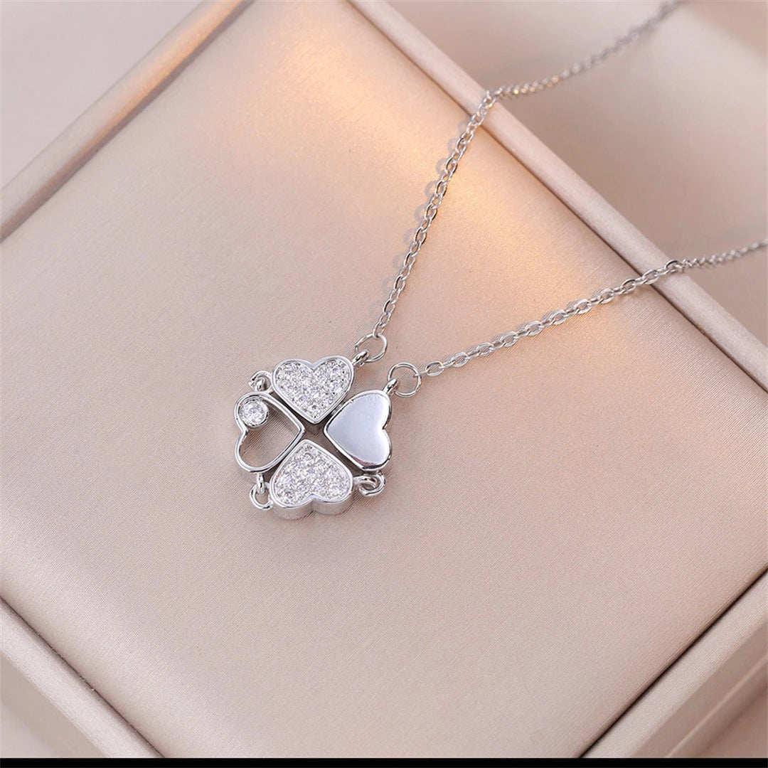 Magnetic Necklace | LuckyCharm 2 in 1 – One Touch, One Transformation, A Thousand Emotions!