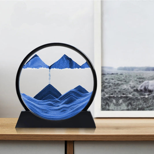 Ampulheta de Areia SandScape 3D - Pinturas de Areia que Nunca se Repetem